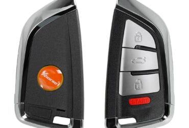 Xhorse XSDFX2EN Universal Smart Key Remote 4 Button Knife Type Support 4A 46 47 48 49 MQB48 MQB49