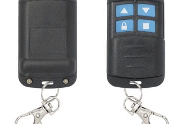 4-Button Wireless RF Remote Control Replacement for Garage Gate / Curtain