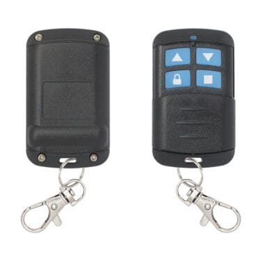 4-Button Wireless RF Remote Control Replacement for Garage Gate / Curtain