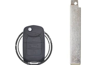 2020-2023 Lame de clé télécommande rabattable Chevrolet Captiva HU100 Pièce de rechange