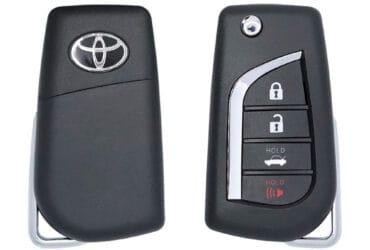 2018-2022 Toyota Camry Flip Remote Key 4 Button 314.35MHz 1551A-12BFH 251451-7150 PCB USED