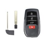 2023-2024 Toyota Land Cruiser Smart Key Remote Shell Cover 4 Button (2)