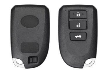Clé intelligente Toyota Vios Yaris 2014 3 boutons 433MHz BF2EK 89904-52491 89904-52492 après-vente
