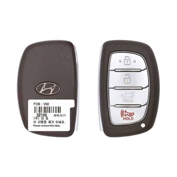2012 Hyundai I40 Original Smart Key Remote 4 Button 433MHz 95440-3Z100 OEM