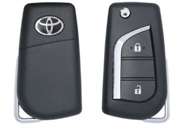 Clé rabattable Toyota RAV4 2019-2023 2 boutons 433MHz 12BFY 89070-0R350 (D’occasion)