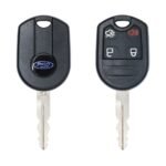 2013-2014 Ford Mustang Remote Head Key 4 Button 433MHz H75 CWTWB1U793 5922077 164-R7997 USED