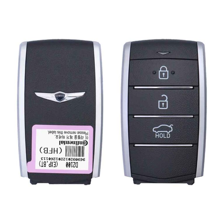 2018 Hyundai Genesis Smart Key 3 Button 433MHz SVI-HIFG03 95440-D2100NNB OEM