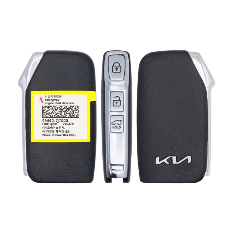 2024 Genuine KIA Seltos Smart Key Remote 3 Button 433MHz 95440-Q7000 OEM