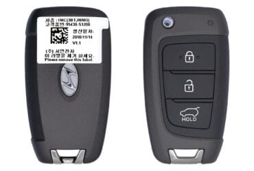 Télécommande originale à clé rabattable Hyundai Santa Fe 2018-2019 3 boutons 433MHz 95430-S1200