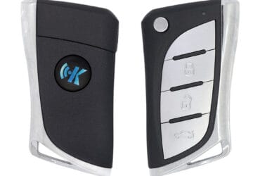 Clé pliante universelle Keydiy KD à 3 boutons série B type Lexus B24-3