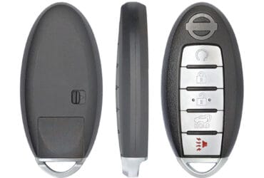 2017-2020 Boîtier de clé intelligente à distance Nissan Pathfinder 5 boutons
