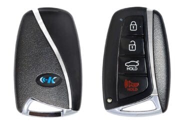 Télécommande clé intelligente universelle Keydiy KD 4 boutons série ZB type Hyundai ZB39-4