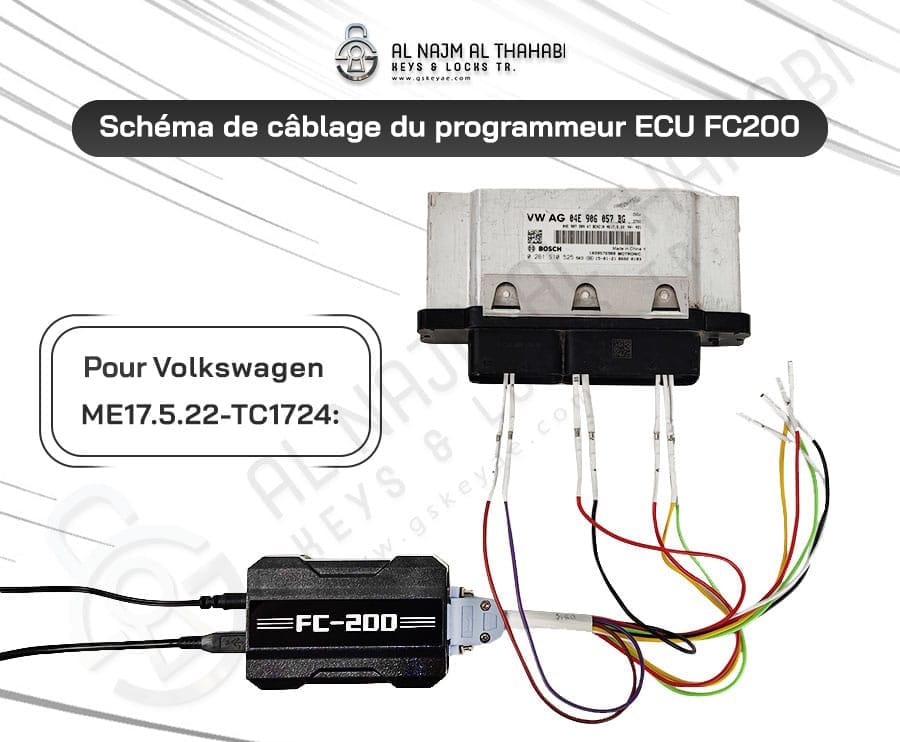 Pour Volkswagen ME17.5.22-TC1724