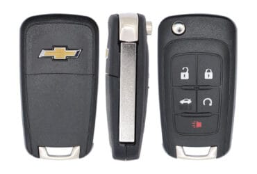 2013-2015 Original Chevrolet Malibu Impala Flip Key Remote 5 Button 433MHz 13586118