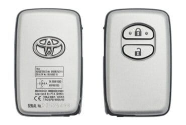 Clé intelligente Toyota Land Cruiser 2009-2015 2 boutons 433MHz B53EA 89904-60782