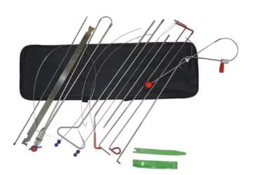 Kit professionnel Slim Jim pour déverrouillage de voiture ensemble d'outils d'ouverture de 13 et 17 pièces