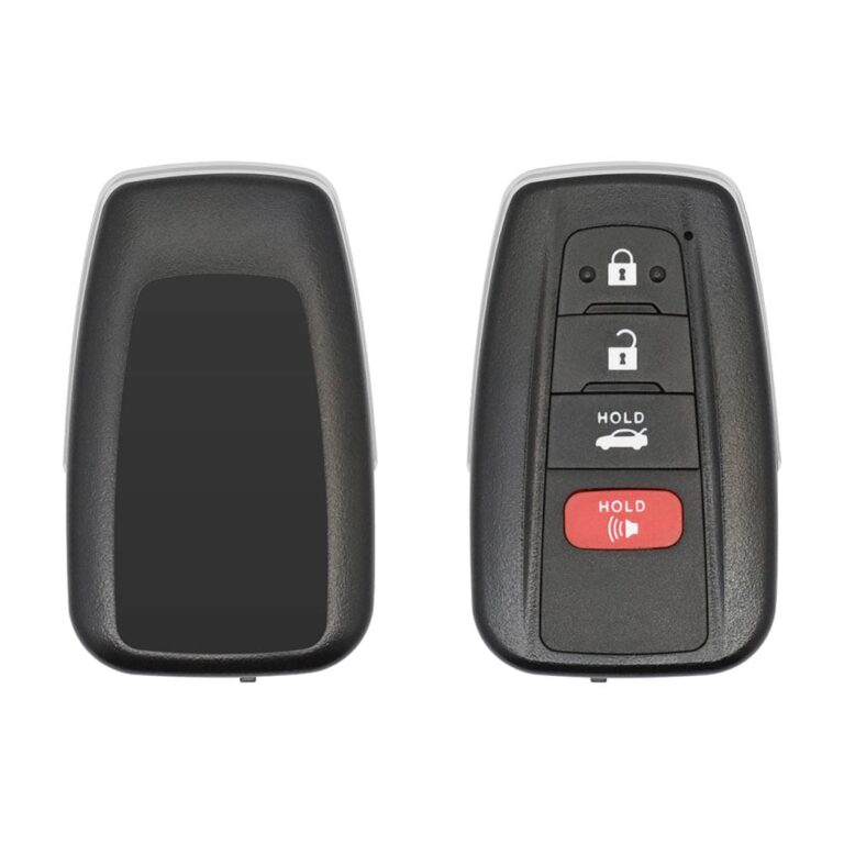 2013-2018 Toyota All Models Smart Key Remote Shell Cover 4 Button Modified