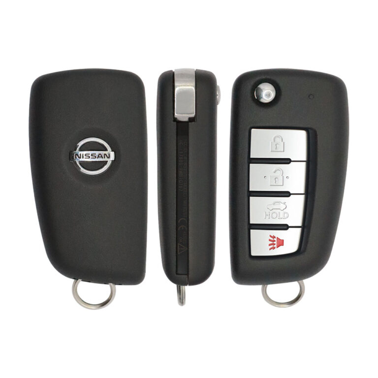 2021 Original Nissan Sunny Flip Key Remote 4 Button 433MHz 4A Chip H0561-5EF0C OEM