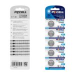 Blister Pack of 5 PKCELL CR2032 3V 210mAh Lithium Button Cell Battery