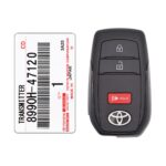 2023-2024 Toyota Prius Smart Key 3 Button 315MHz HYQ14FBX 8990H-47120 OEM (1)