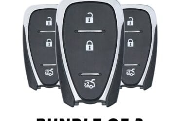 3 X 2016-2020 Chevrolet Camaro Cruze clé intelligente 3 boutons 433MHz 13584516