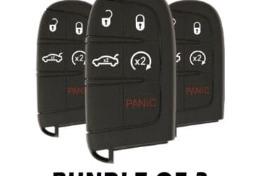 3 X 2011-2018 Original Dodge Charger Challenger Smart Key 5 Button 433MHz 68225803AB OEM