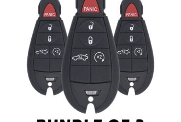 3 X 2012-2016 Original Dodge Dart Fobik Key 5 Button 433MHz 56046773AA OEM