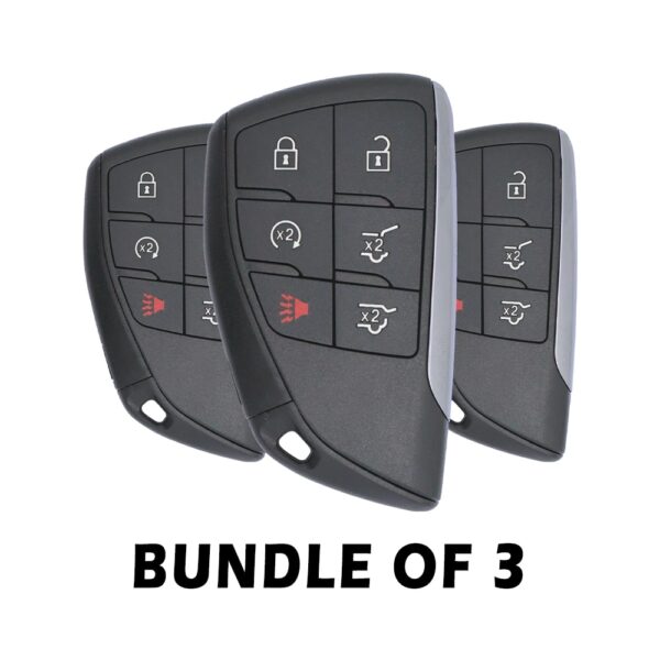 3 X 2021-2023 GMC Chevrolet Smart Key 6-Button 433MHz 13537964 Aftermarket