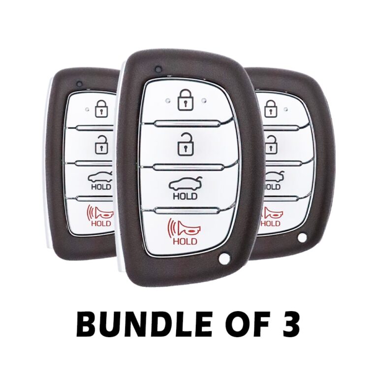 3 X 2016-2018 Genuine Hyundai Elantra Smart Key 4 Button 433MHz 95440-F2000 OEM