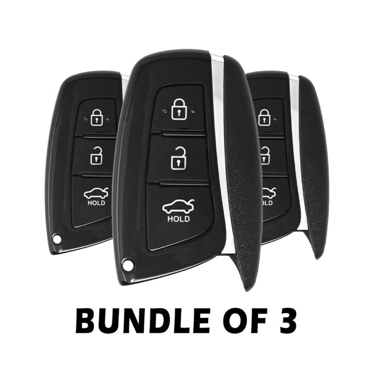 3 X 2016-2017 Hyundai Genesis Smart Key 3 Button 433MHz 95440-B1110 (OEM)