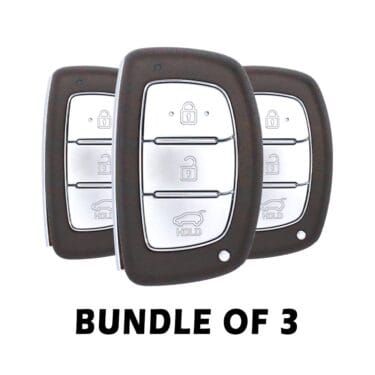 3 X 2019 Genuine Hyundai Tucson Smart Key 3 Button 433MHz 95440-D3500 (OEM)