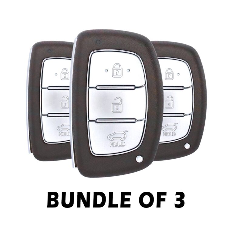 3 X 2019 Genuine Hyundai Tucson Smart Key 3 Button 433MHz 95440-D3500 (OEM)