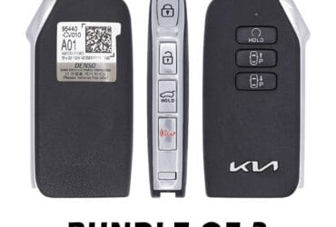 3 X 2022 Genuine KIA EV6 Smart Key 7 Button 433MHz 95440-CV010 (OEM)