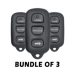 3 X 1998-2001 Genuine Lexus ES300 LS400 Remote 304MHz 4-Button HYQ1512P (USED)