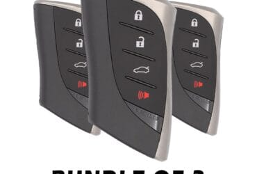 3 X 2019-2023 Original Lexus ES350 Smart Key Remote 4-Button 433MHz 8990H-33080 (OEM)