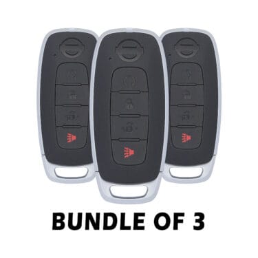 Pack of 3 2023-2024 Nissan Rogue Smart Key 433MHz 4 Button 285E3-6RA5A Aftermarket