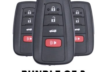 3 X 2018-2022 Original Toyota Camry Hybrid Smart Key 4 Button 433MHz 89904-33770 (OEM)