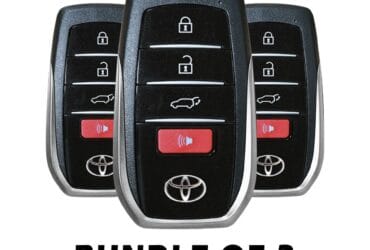 3 X 2022-2023 Toyota Land Cruiser Smart Key 4-Button 433MHz 8990H-60460 (OEM)