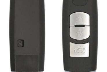 2008-2014 Coque de télécommande intelligente 3 boutons pour Mazda 3 6 CX-5 CX-9 SKE13E-01