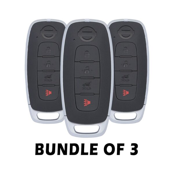 Bundle of 3 2023-2024 Nissan Ariya Smart Key 433MHz 4 Button KR5TXPZ1 285E3-5MR3B Aftermarket