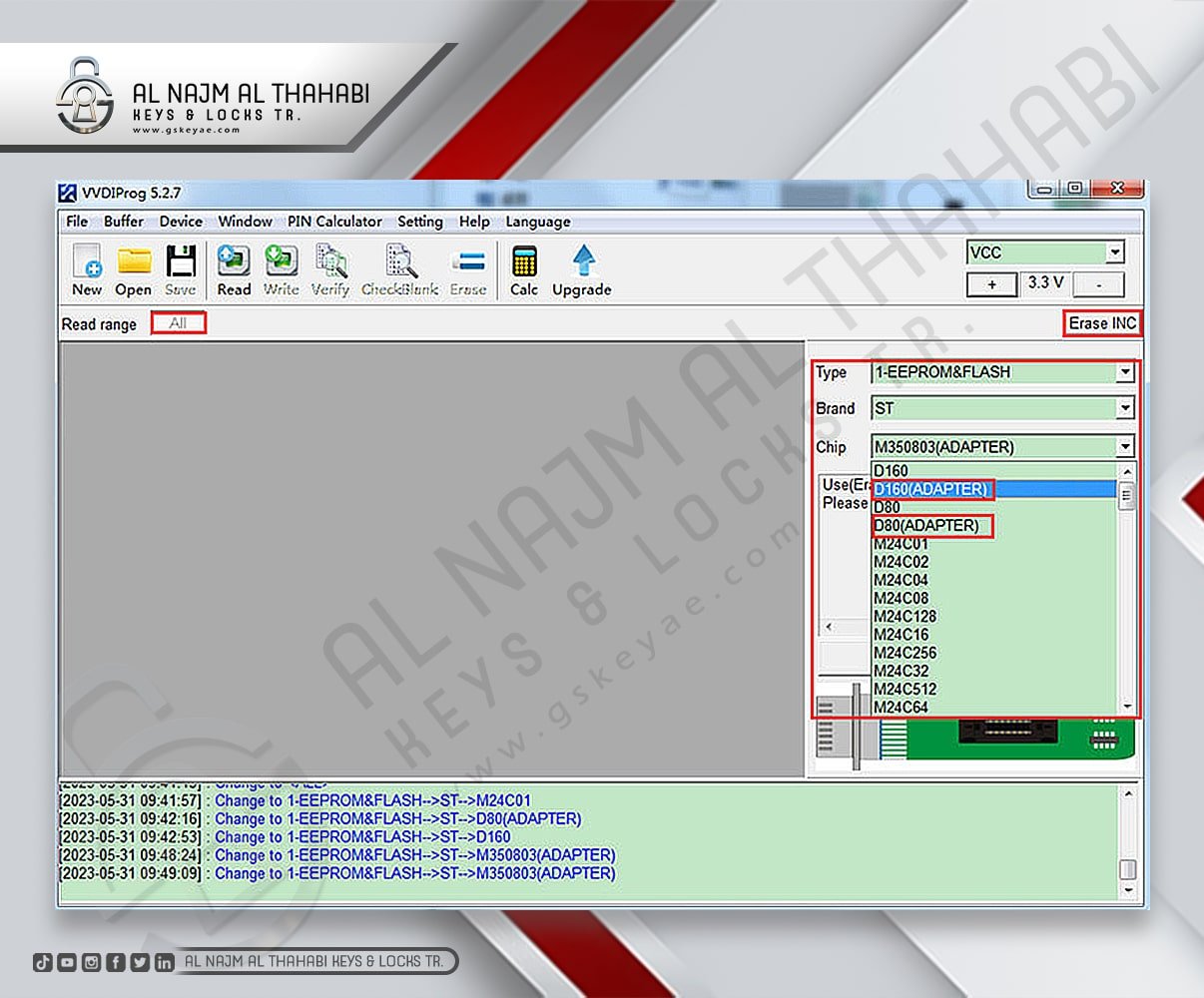 How to read/write mileage with VVDI Prog 35160DW chip no need adapter (3)