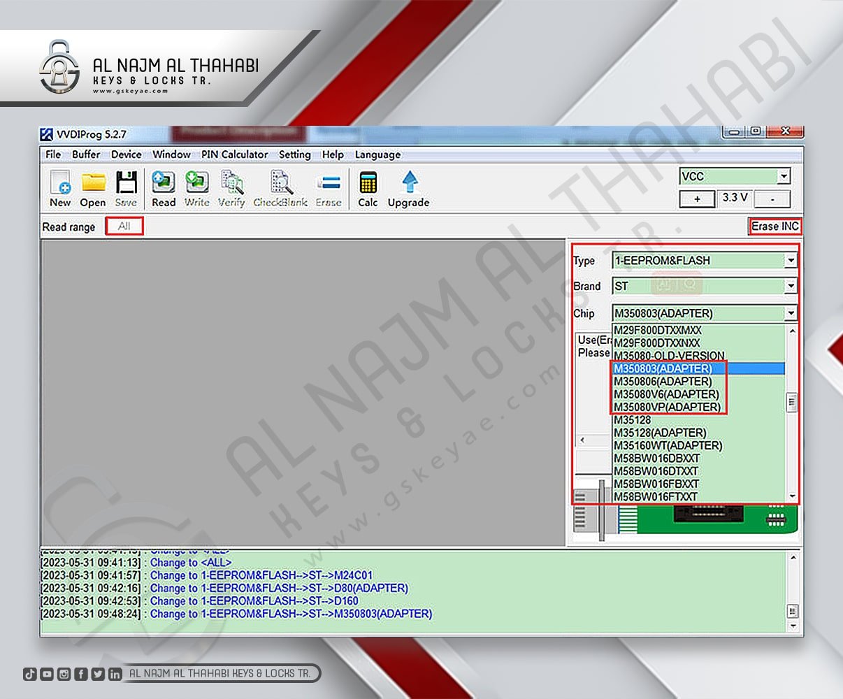 How to read/write mileage with VVDI Prog 35160DW chip no need adapter (4)