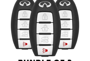 3 X 2007-2010 Infiniti M35 M45 Smart Key 315MHz 4 Buttons 285E3-EH10D (USED)