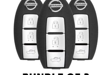 Bundle of 3 3 X 2013-2015 Original Nissan Altima Smart Key 3 Button 433MHz KR5S180144014 285E3-9HP3B