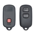 1999-2008 Toyota Keyless Entry Remote Shell Cover 3-Button For GQ43VT14T