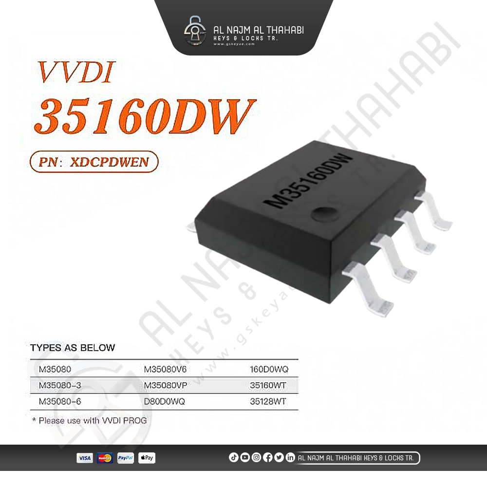 Xhorse M35160DW Chip for Mileage Support EEPROM