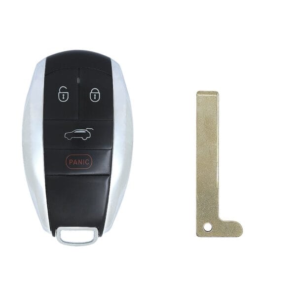 2019-2021 Bentley Bentayga Smart Key Remote Shell Cover 4-Button w/ Panic