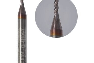 Solid Carbide End Mill Cutter φ1.5x5.0xD4x35Lx3F Model CH-E15D4-T