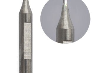 Solid Carbide End Mill Cutter φ1.5xD6x40Lx2T Model CH-GW15