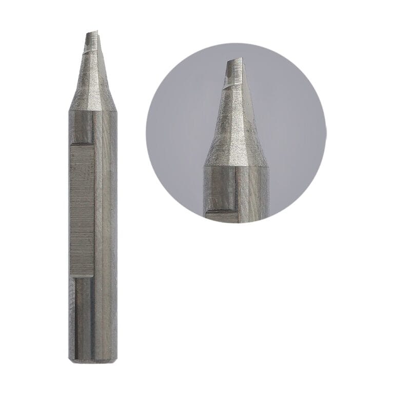 Solid Carbide End Mill Cutter φ2.5xD6x40Lx2T Model CH-GW25